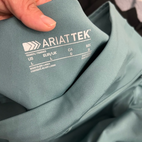 Ariat Teal High-Waisted Leggings women’s size Large - Picture 6 of 6